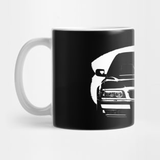 E38 simple white design Mug